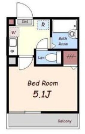 メルディア京王稲田堤の物件間取画像